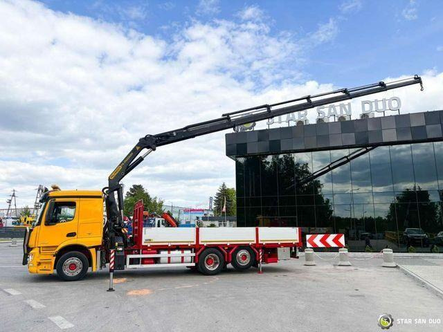 Mercedes-Benz ACTROS 2543 6x2 PalfingerPK 26002 EH Crane - Camion platformă, Camion cu macara: Foto 2 Mercedes-Benz ACTROS 2543 6x2 PalfingerPK 26002 EH Crane - Camion platformă, Camion cu macara: Foto 2
