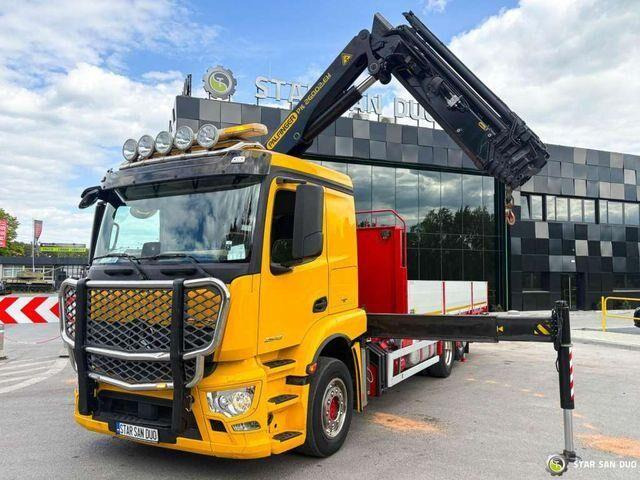 Mercedes-Benz ACTROS 2543 6x2 PalfingerPK 26002 EH Crane - Camion platformă, Camion cu macara: Foto 3 Mercedes-Benz ACTROS 2543 6x2 PalfingerPK 26002 EH Crane - Camion platformă, Camion cu macara: Foto 3