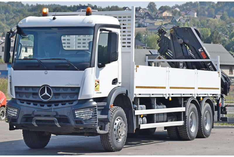 Mercedes-Benz ACTROS 2636 - Camion platformă, Camion cu macara: Foto 3 Mercedes-Benz ACTROS 2636 - Camion platformă, Camion cu macara: Foto 3