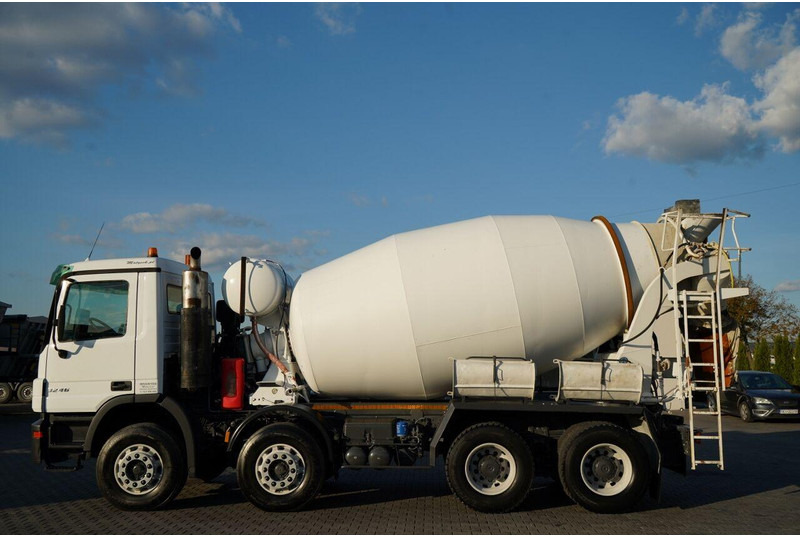 Mercedes-Benz ACTROS 3246 / BETONOMIESZARKA SCHWING STETTER / 8X4 / EPS + SPRZ - Autobetonieră: Foto 5 Mercedes-Benz ACTROS 3246 / BETONOMIESZARKA SCHWING STETTER / 8X4 / EPS + SPRZ - Autobetonieră: Foto 5