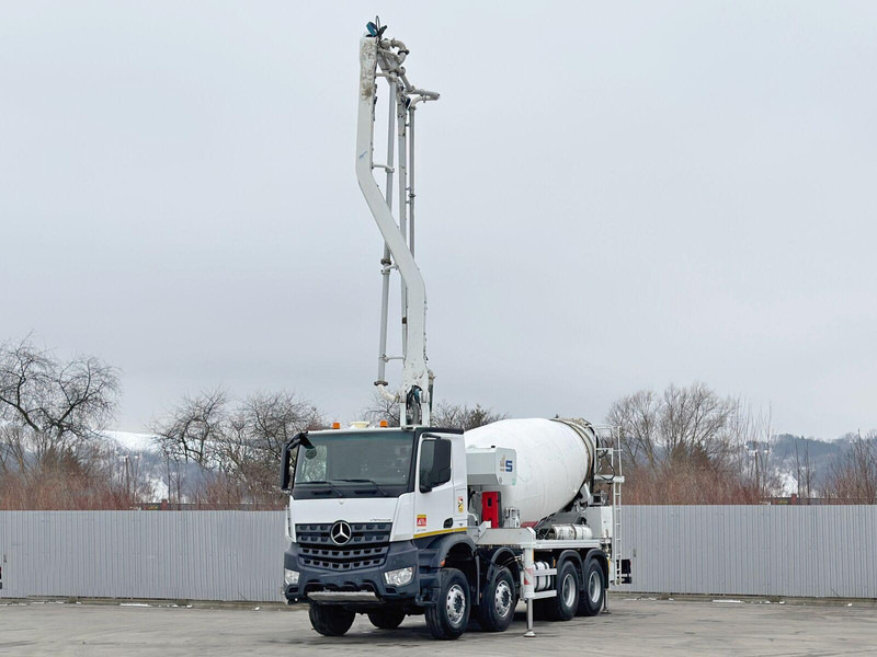 Mercedes-Benz AROCS 3743 - Autopompă de beton: Foto 4 Mercedes-Benz AROCS 3743 - Autopompă de beton: Foto 4