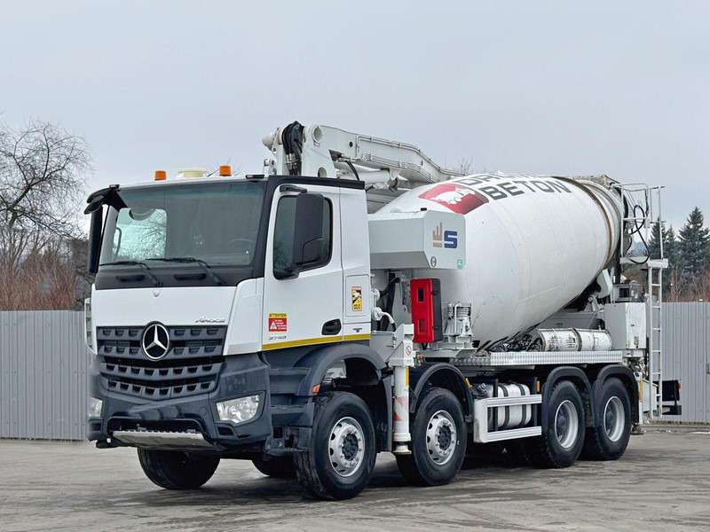Mercedes-Benz AROCS 3743 - Autopompă de beton: Foto 2 Mercedes-Benz AROCS 3743 - Autopompă de beton: Foto 2