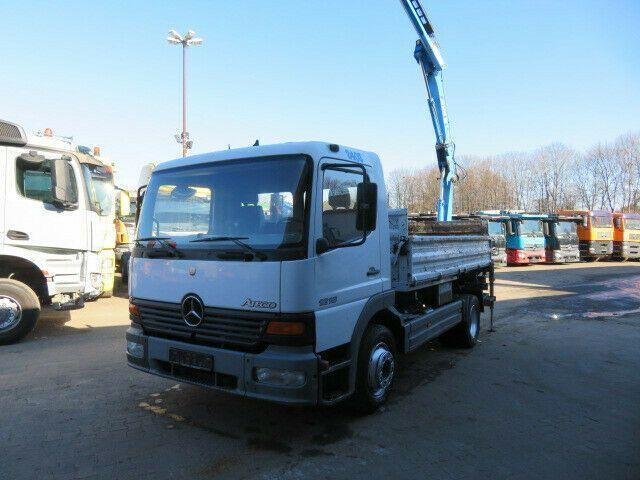 Mercedes-Benz ATEGO 1218 - Camion basculantă, Camion cu macara: Foto 2 Mercedes-Benz ATEGO 1218 - Camion basculantă, Camion cu macara: Foto 2