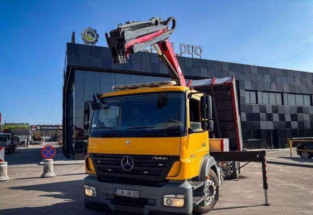 Camion basculantă, Camion cu macara Mercedes-Benz AXOR 1824 4x2 HMF 975 HDS Crane Rotator Kipper: Foto 7 Camion basculantă, Camion cu macara Mercedes-Benz AXOR 1824 4x2 HMF 975 HDS Crane Rotator Kipper: Foto 7