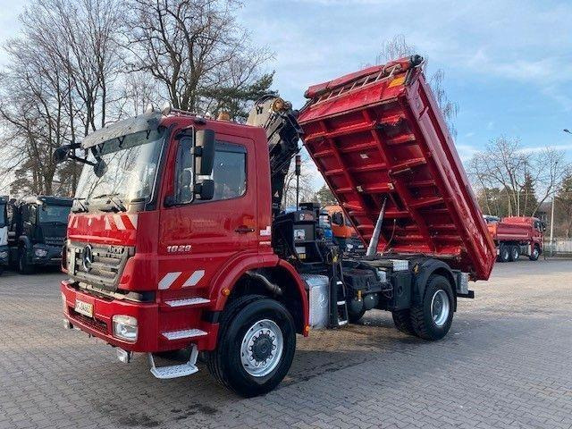 Mercedes-Benz AXOR 1829 - Camion basculantă, Camion cu macara: Foto 2 Mercedes-Benz AXOR 1829 - Camion basculantă, Camion cu macara: Foto 2