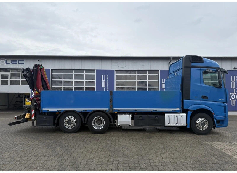 Mercedes-Benz Actros 2545 - Flatbed + crane 6x2 - Camion platformă, Camion cu macara: Foto 5 Mercedes-Benz Actros 2545 - Flatbed + crane 6x2 - Camion platformă, Camion cu macara: Foto 5