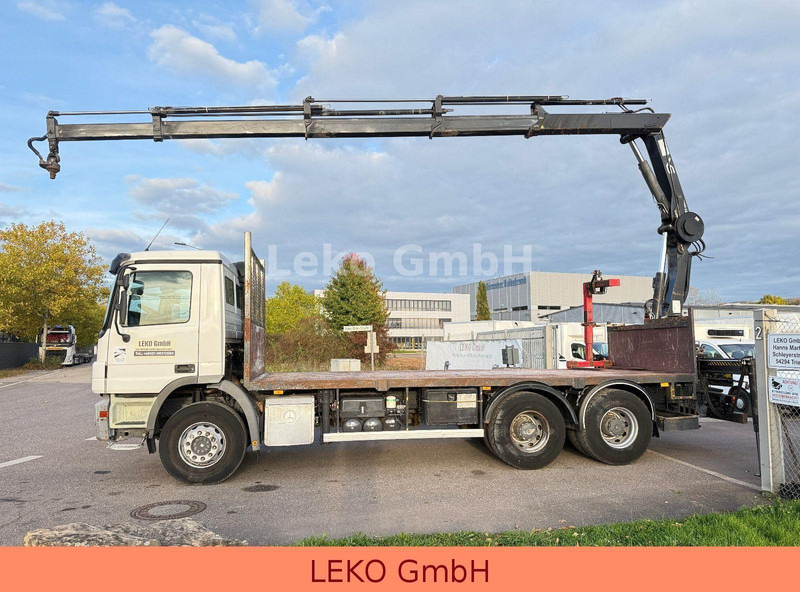 Mercedes-Benz Actros 2636-Plateau Hiab Krahn - Camion platformă, Camion cu macara: Foto 2 Mercedes-Benz Actros 2636-Plateau Hiab Krahn - Camion platformă, Camion cu macara: Foto 2
