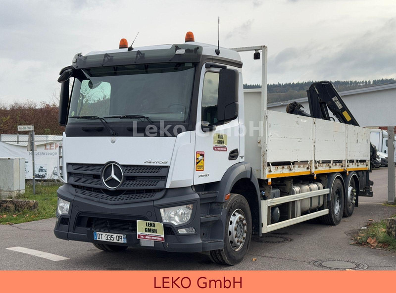 Mercedes-Benz Antos 2540 - Camion platformă, Camion cu macara: Foto 5 Mercedes-Benz Antos 2540 - Camion platformă, Camion cu macara: Foto 5