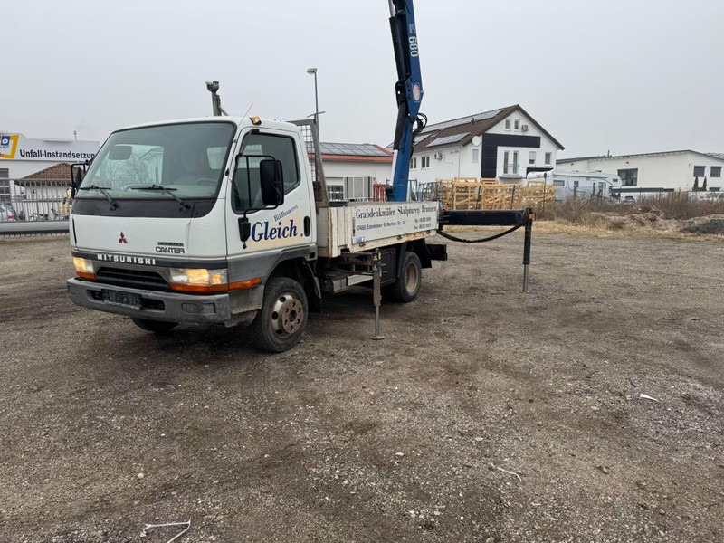 Mitsubishi Canter FE649 - Flatbed truck + crane - Camion platformă, Camion cu macara: Foto 5 Mitsubishi Canter FE649 - Flatbed truck + crane - Camion platformă, Camion cu macara: Foto 5