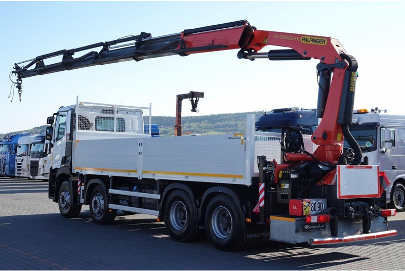 Renault C 430 / 8x4 / SKRZYNIOWY 7 M + HDS PALFINGER 33002 -wysów: 14,5 - Camion platformă, Camion cu macara: Foto 3 Renault C 430 / 8x4 / SKRZYNIOWY 7 M + HDS PALFINGER 33002 -wysów: 14,5 - Camion platformă, Camion cu macara: Foto 3