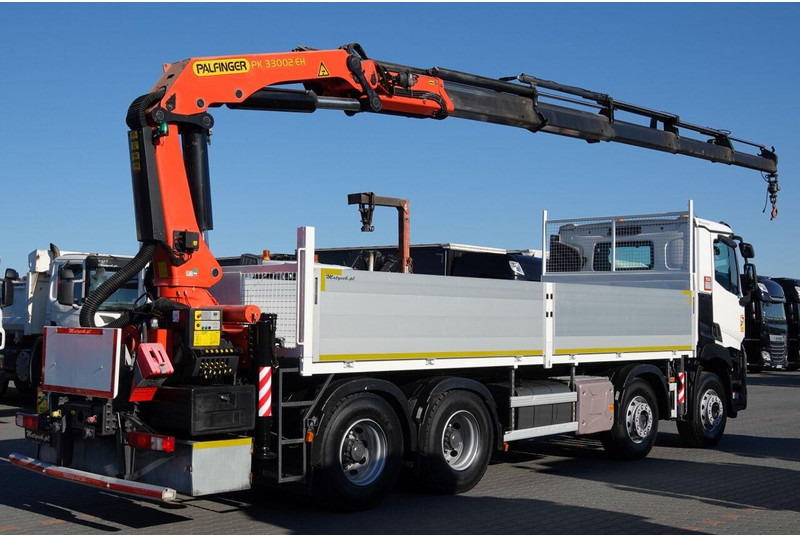 Renault C 430 / 8x4 / SKRZYNIOWY 7 M + HDS PALFINGER 33002 -wysów: 14,5 - Camion platformă, Camion cu macara: Foto 4 Renault C 430 / 8x4 / SKRZYNIOWY 7 M + HDS PALFINGER 33002 -wysów: 14,5 - Camion platformă, Camion cu macara: Foto 4