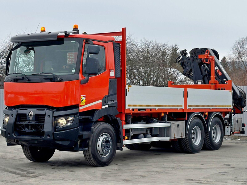 Renault C 430 *HIAB X - HIPRO 188 ES - 5 + FUNK* 6x4 - Camion platformă, Camion cu macara: Foto 4 Renault C 430 *HIAB X - HIPRO 188 ES - 5 + FUNK* 6x4 - Camion platformă, Camion cu macara: Foto 4