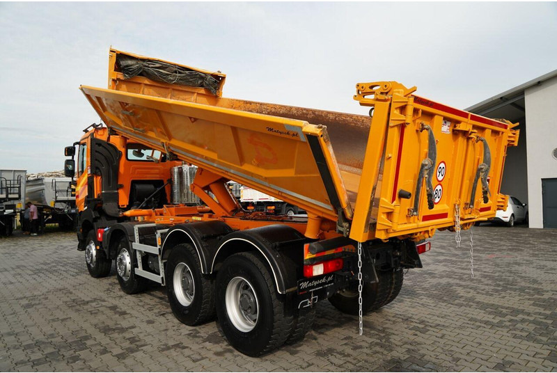 Renault K 480 / 8x4 / WYWROTKA DWUSTRONNA / HYDROBURTA / KLAPODRZWI / S - Camion basculantă: Foto 4 Renault K 480 / 8x4 / WYWROTKA DWUSTRONNA / HYDROBURTA / KLAPODRZWI / S - Camion basculantă: Foto 4