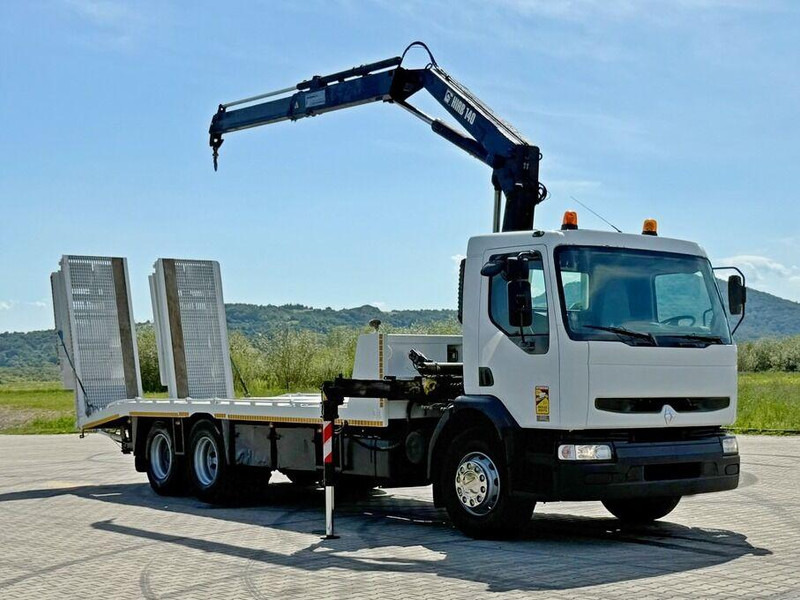 Renault KERAX 320 DCI* ABSCHLEPPWAGEN 7,35m + HIAB 140A - Maşină de tractare: Foto 2 Renault KERAX 320 DCI* ABSCHLEPPWAGEN 7,35m + HIAB 140A - Maşină de tractare: Foto 2