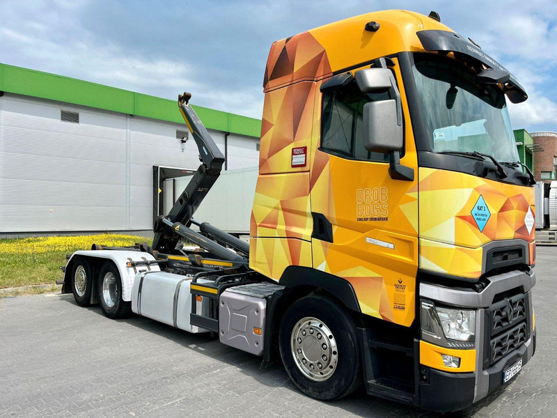 Renault T Solo ohne Abrollkipper oder Meiller-Haken - Camion platformă, Camion cu macara: Foto 3 Renault T Solo ohne Abrollkipper oder Meiller-Haken - Camion platformă, Camion cu macara: Foto 3