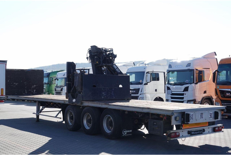 Samro NACZEPA PLATFORMA / + HDS HIAB R 150 F3 - WYSÓW : 8 METRÓW - Semiremorcă platformă: Foto 5 Samro NACZEPA PLATFORMA / + HDS HIAB R 150 F3 - WYSÓW : 8 METRÓW - Semiremorcă platformă: Foto 5