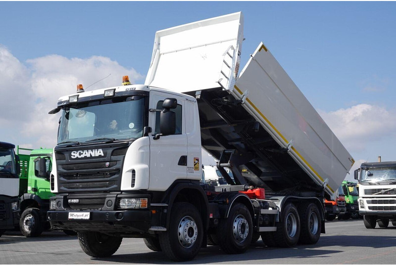 Scania G 480 / 8x4 / WYWROTKA / HYDROBURTA / BORDMATIC / MANUAL - Camion basculantă: Foto 1 Scania G 480 / 8x4 / WYWROTKA / HYDROBURTA / BORDMATIC / MANUAL - Camion basculantă: Foto 1