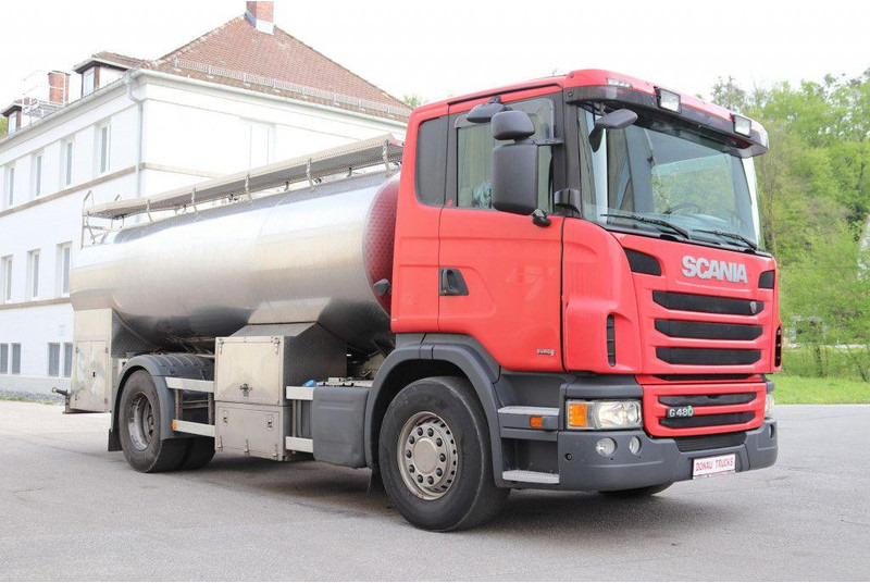 Scania G480 E6 Milch Isoliert 11.000L 3 Kammern Pumpe - Camion cisternă: Foto 1 Scania G480 E6 Milch Isoliert 11.000L 3 Kammern Pumpe - Camion cisternă: Foto 1