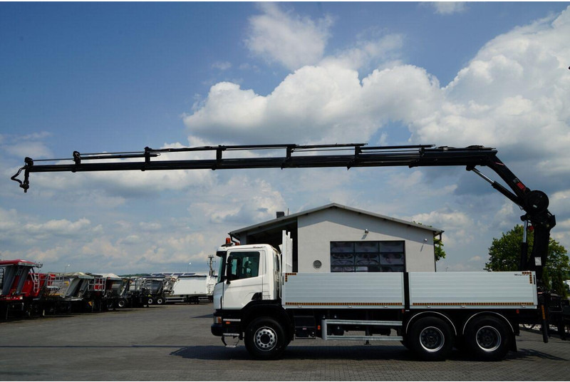 Scania P 360 / 6X4 / SKRZYNIOWY 4.85 + HDS HIAB 211 E-6 HIDUO / UDŹWIG - Camion platformă, Camion cu macara: Foto 5 Scania P 360 / 6X4 / SKRZYNIOWY 4.85 + HDS HIAB 211 E-6 HIDUO / UDŹWIG - Camion platformă, Camion cu macara: Foto 5
