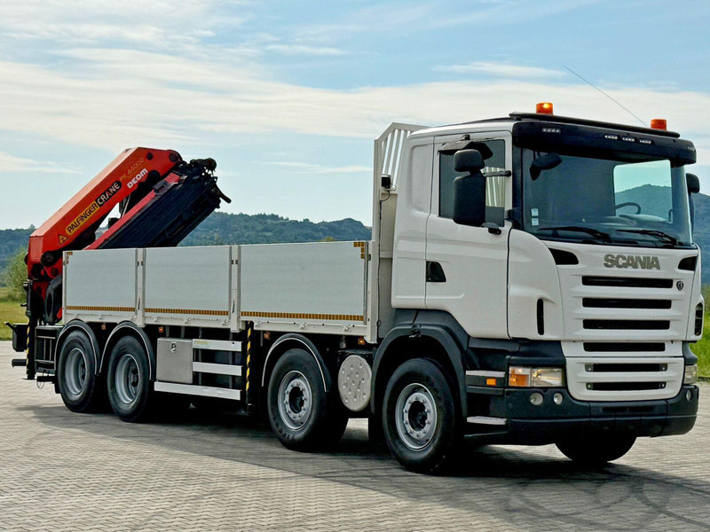 Scania R 420 PRITSCHE 6,47 m * PK 44002/FUNK * 8x4 /TOP - Camion platformă, Camion cu macara: Foto 3 Scania R 420 PRITSCHE 6,47 m * PK 44002/FUNK * 8x4 /TOP - Camion platformă, Camion cu macara: Foto 3