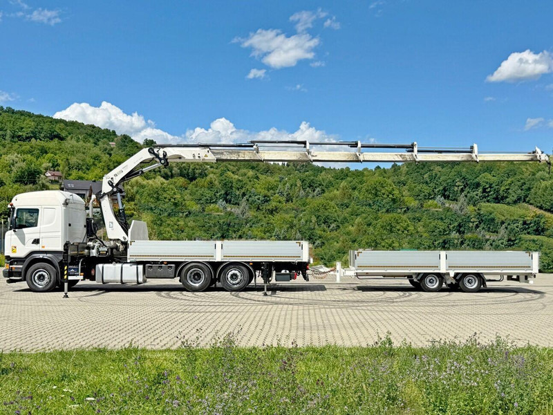 Scania R440 * HIAB 422 E-6 HIPRO + FUNK + Anhänger!*TOP - Camion platformă, Camion cu macara: Foto 5 Scania R440 * HIAB 422 E-6 HIPRO + FUNK + Anhänger!*TOP - Camion platformă, Camion cu macara: Foto 5