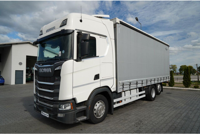 Scania S 450 / SOLÓWKA / 6X2 / OŚ PODNOSZONA / 2019 / - Camion cu prelată: Foto 5 Scania S 450 / SOLÓWKA / 6X2 / OŚ PODNOSZONA / 2019 / - Camion cu prelată: Foto 5