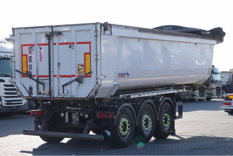 Semiremorcă basculantă Schmitz Cargobull WYWROTKA 30 m3 / STALOWA / RYNNA WANNA HP / OŚ PODNOSZONAWYWROTK: Foto 7