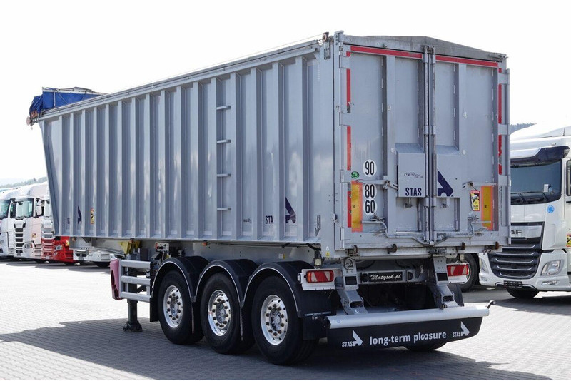 Stas WYWROTKA 43 m3 / ALUMINIOWA / OŚ PODNOSZONA / ALUFELGI - Semiremorcă basculantă: Foto 5 Stas WYWROTKA 43 m3 / ALUMINIOWA / OŚ PODNOSZONA / ALUFELGI - Semiremorcă basculantă: Foto 5