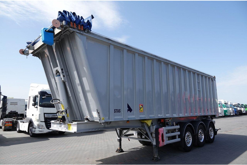 Stas WYWROTKA 43 m3 / ALUMINIOWA / OŚ PODNOSZONA / ALUFELGI - Semiremorcă basculantă: Foto 3 Stas WYWROTKA 43 m3 / ALUMINIOWA / OŚ PODNOSZONA / ALUFELGI - Semiremorcă basculantă: Foto 3