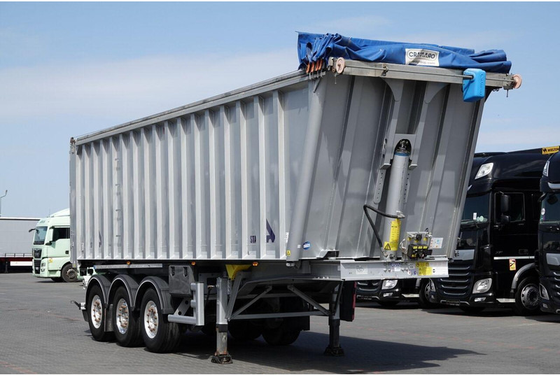 Stas WYWROTKA 43 m3 / ALUMINIOWA / OŚ PODNOSZONA / ALUFELGI - Semiremorcă basculantă: Foto 1 Stas WYWROTKA 43 m3 / ALUMINIOWA / OŚ PODNOSZONA / ALUFELGI - Semiremorcă basculantă: Foto 1