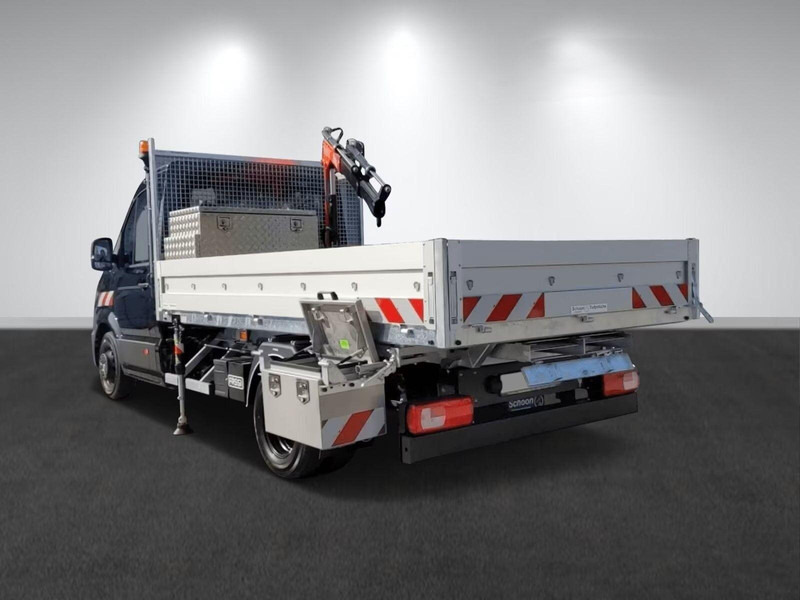 Volkswagen Crafter 50 - Flatbed truck + crane - Camion platformă, Camion cu macara: Foto 3 Volkswagen Crafter 50 - Flatbed truck + crane - Camion platformă, Camion cu macara: Foto 3