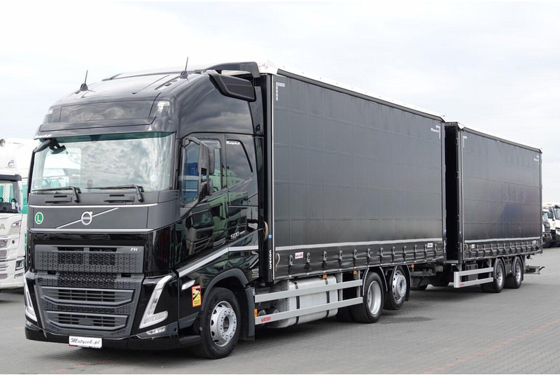 Volvo FH 500 / I-SAVE / XL / ZESTAW TANDEM PRZEJAZDOWY 120 M3 / 2023 / - Camion cu prelată: Foto 3 Volvo FH 500 / I-SAVE / XL / ZESTAW TANDEM PRZEJAZDOWY 120 M3 / 2023 / - Camion cu prelată: Foto 3