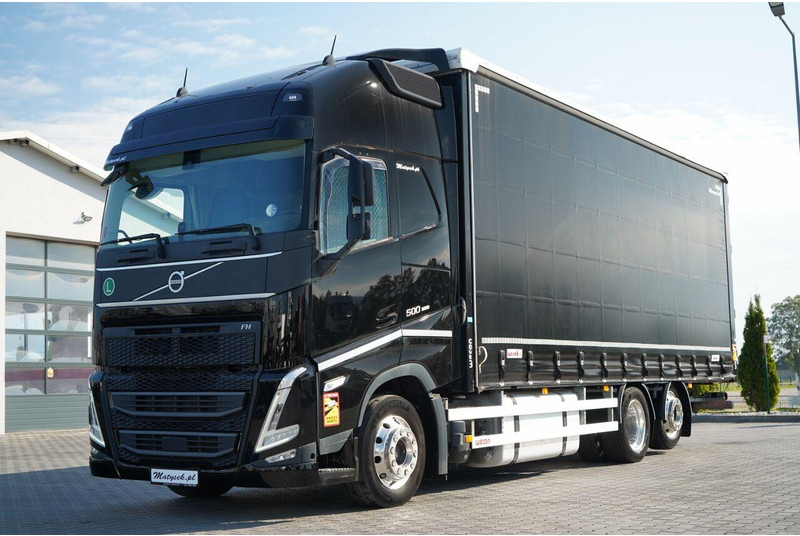 Volvo FH 500 / MEGA / ZESTAW TANDEM PRZEJAZDOWY 120 M3 / 2024 / I-PARK - Camion cu prelată: Foto 1 Volvo FH 500 / MEGA / ZESTAW TANDEM PRZEJAZDOWY 120 M3 / 2024 / I-PARK - Camion cu prelată: Foto 1