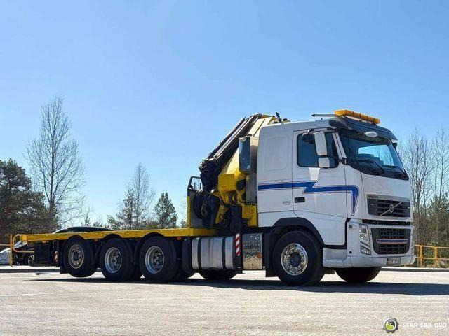 Volvo FH 520 8x4 HMF ODIN K6 EURO 5 FLY JIB Crane - Camion platformă, Camion cu macara: Foto 5 Volvo FH 520 8x4 HMF ODIN K6 EURO 5 FLY JIB Crane - Camion platformă, Camion cu macara: Foto 5