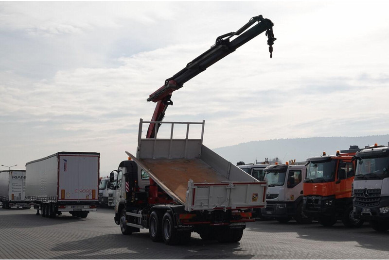 Volvo FMX 370 / 6X4 / WYWROTKA + HDS FASSI F165XP / MAX UDŹWIG 5200KG - Camion basculantă: Foto 3 Volvo FMX 370 / 6X4 / WYWROTKA + HDS FASSI F165XP / MAX UDŹWIG 5200KG - Camion basculantă: Foto 3