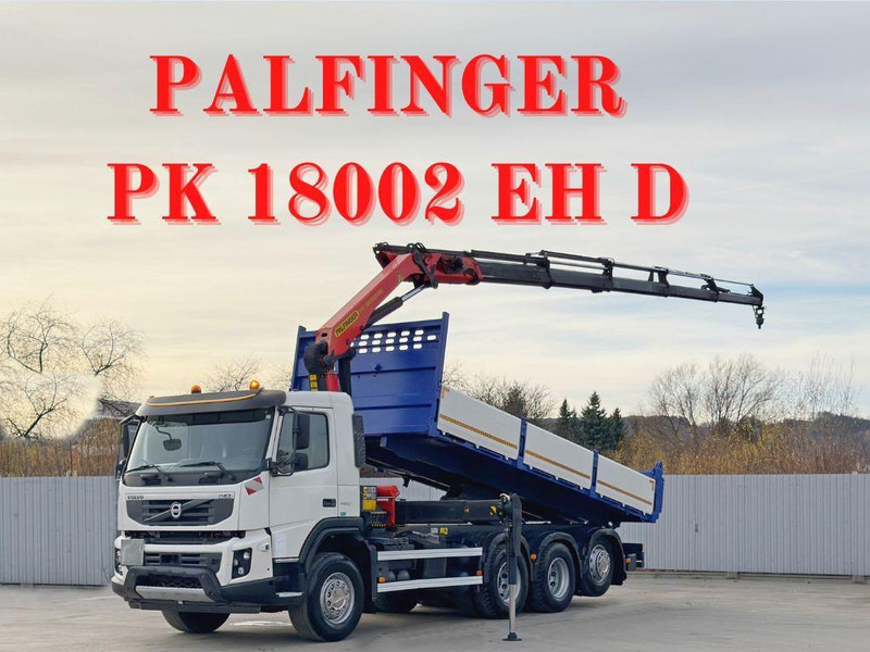 Volvo FMX 460 - Camion basculantă, Camion cu macara: Foto 1 Volvo FMX 460 - Camion basculantă, Camion cu macara: Foto 1