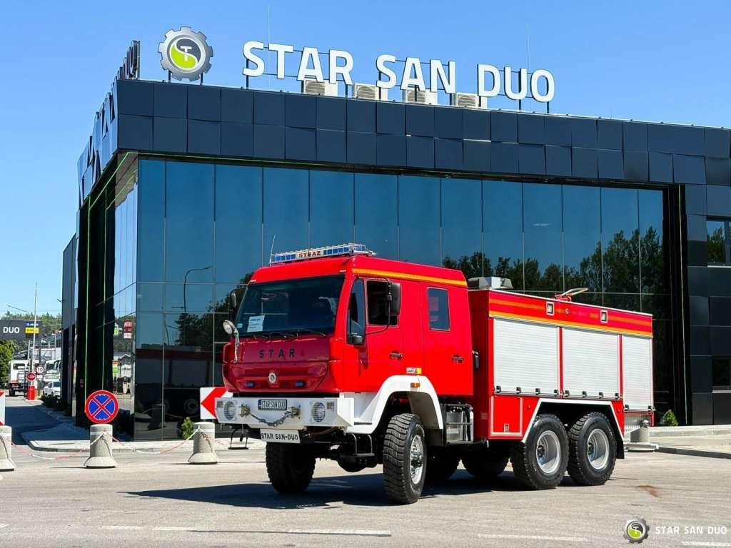 MAN Star 266 MAN 6x6 Fire Truck Feuerwehr - Camion: Foto 1 MAN Star 266 MAN 6x6 Fire Truck Feuerwehr - Camion: Foto 1