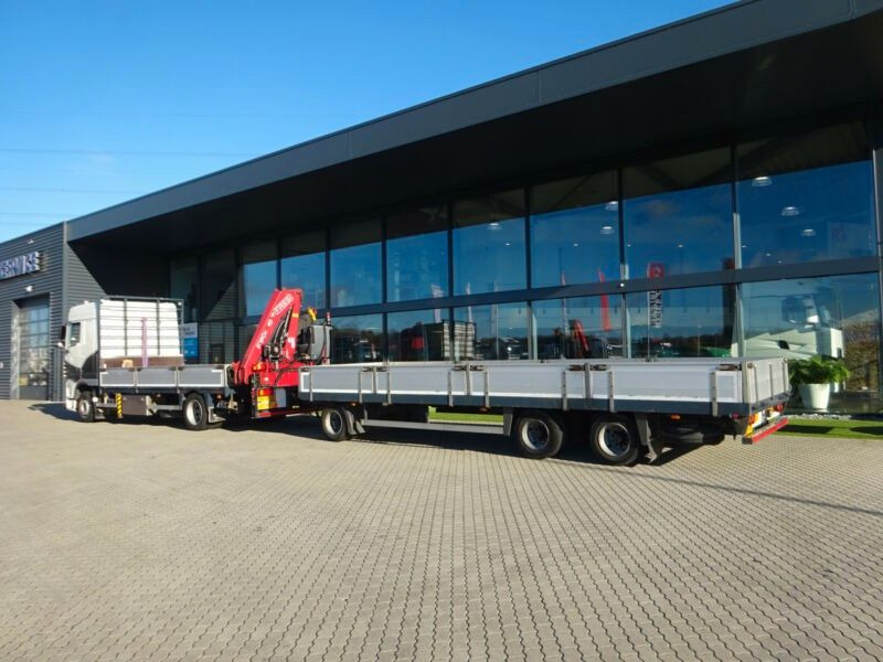 DAF XF 105.410 4x2 FASSI F 190 Trailer - Camion cu macara, Camion platformă: Foto 3 DAF XF 105.410 4x2 FASSI F 190 Trailer - Camion cu macara, Camion platformă: Foto 3
