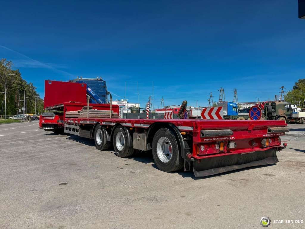 HRD Semitrailer Low Loader NRD NTS 3 Axle Tieflader - Semiremorcă transport agabaritic: Foto 2 HRD Semitrailer Low Loader NRD NTS 3 Axle Tieflader - Semiremorcă transport agabaritic: Foto 2