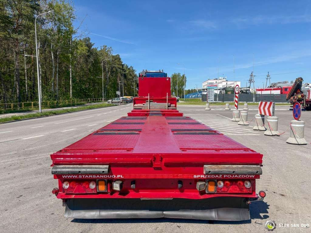 Semiremorcă transport agabaritic HRD Semitrailer Low Loader NRD NTS 3 Axle Tieflader: Foto 23