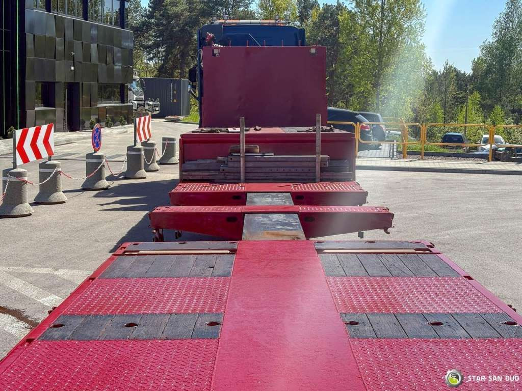 Semiremorcă transport agabaritic HRD Semitrailer Low Loader NRD NTS 3 Axle Tieflader: Foto 17