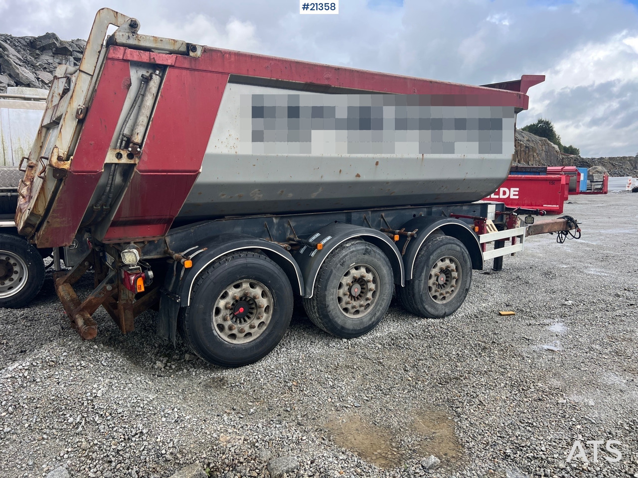 Carnehl 3 akslet - Remorcă basculantă: Foto 2 Carnehl 3 akslet - Remorcă basculantă: Foto 2