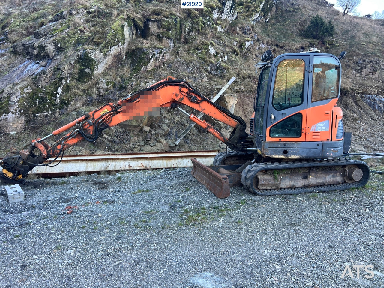 Doosan DX62R-3 gravemaskin m/ rototilt, pusseskuffe og graveskuffe - Excavator pe şenile: Foto 1 Doosan DX62R-3 gravemaskin m/ rototilt, pusseskuffe og graveskuffe - Excavator pe şenile: Foto 1