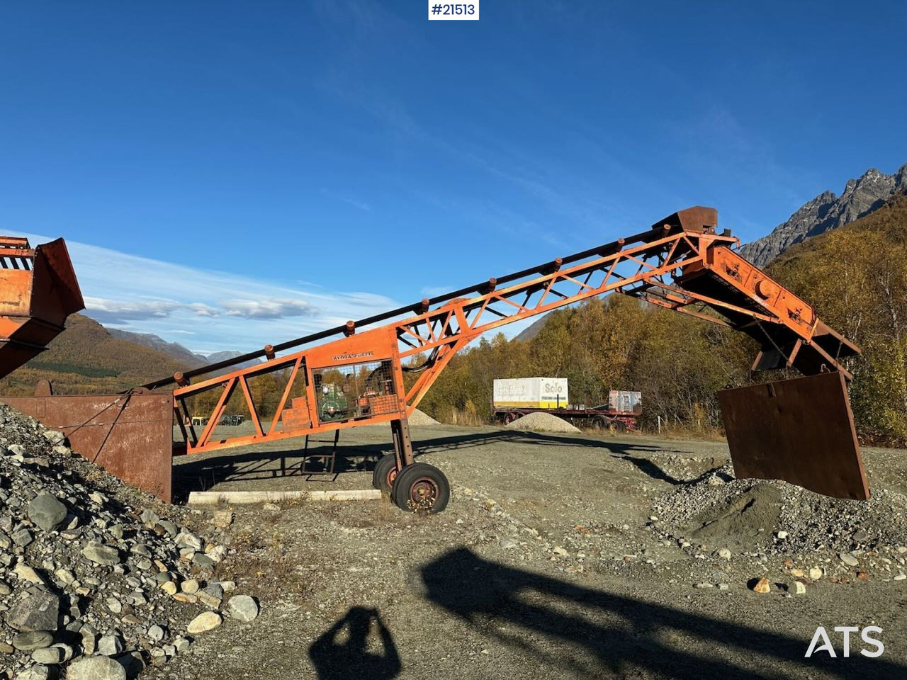 Finlay Finlay Hydrascreen sikteverk m/ matekasse - Statia de sortare: Foto 4 Finlay Finlay Hydrascreen sikteverk m/ matekasse - Statia de sortare: Foto 4