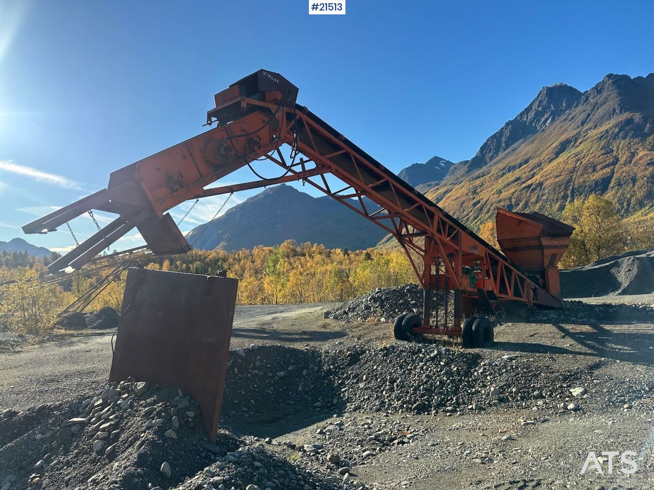 Finlay Finlay Hydrascreen sikteverk m/ matekasse - Statia de sortare: Foto 1 Finlay Finlay Hydrascreen sikteverk m/ matekasse - Statia de sortare: Foto 1