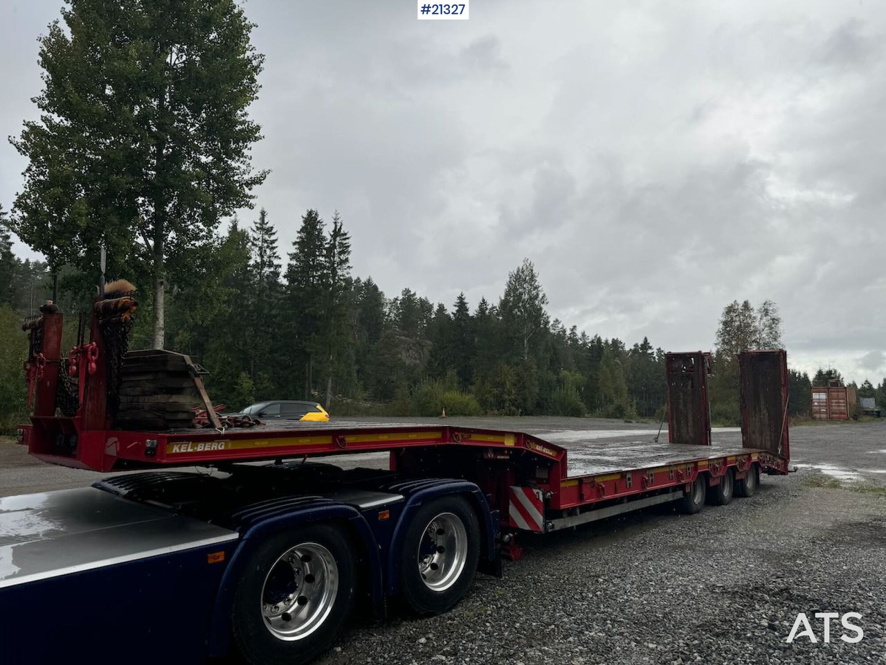 Kel-berg Maskinsemi - Semiremorcă transport agabaritic: Foto 4 Kel-berg Maskinsemi - Semiremorcă transport agabaritic: Foto 4