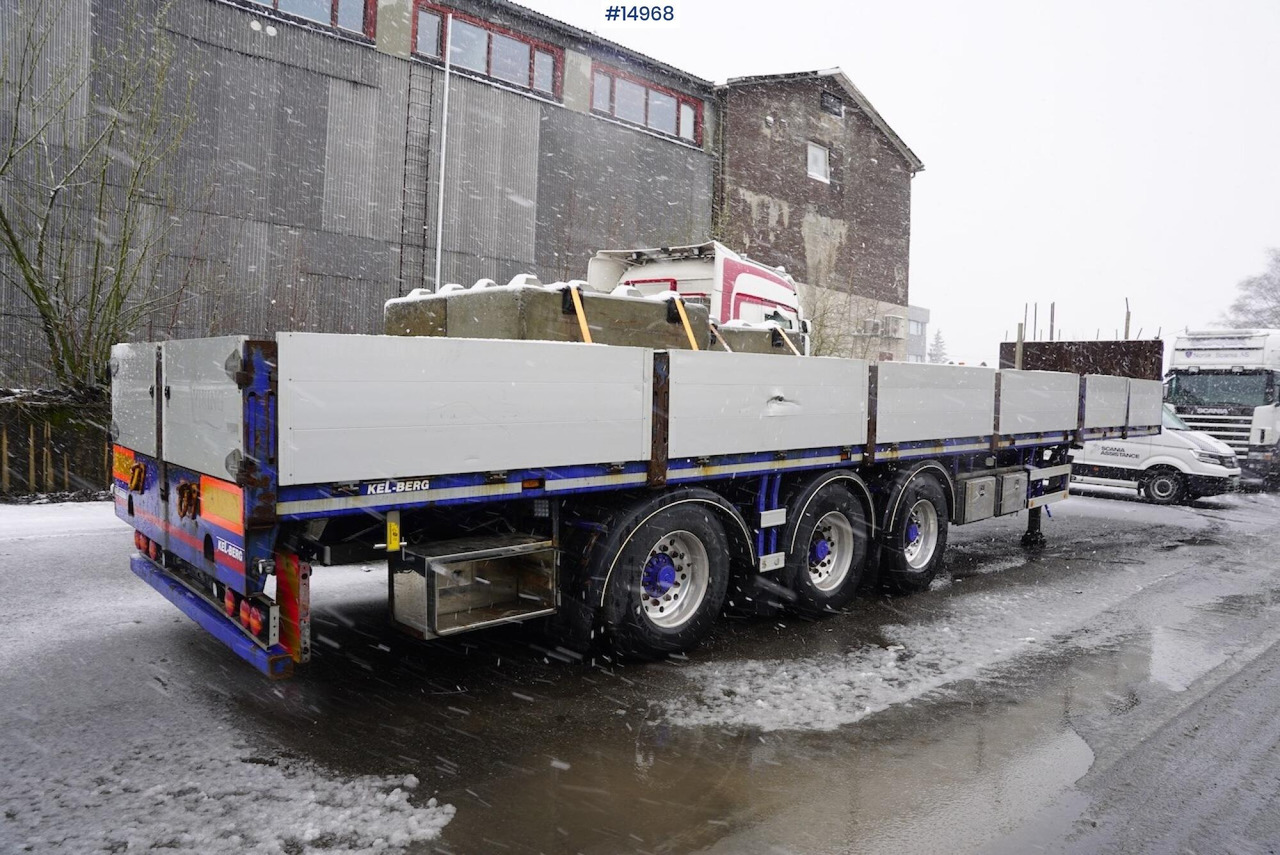 Kel-berg Rettsemi m/uttrekk - Semiremorcă platformă: Foto 3 Kel-berg Rettsemi m/uttrekk - Semiremorcă platformă: Foto 3