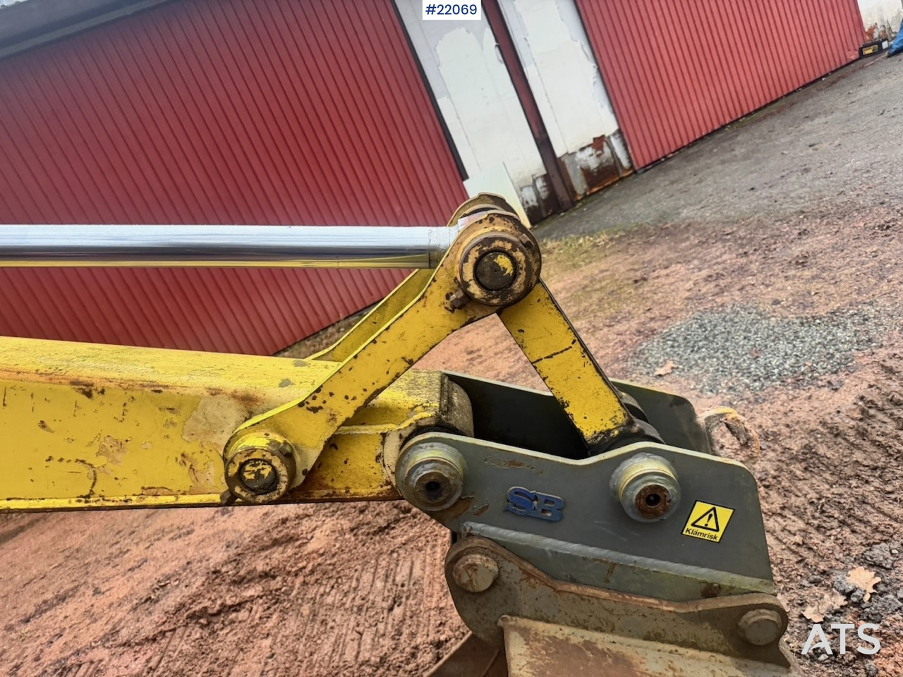 Excavator Kobelco 1991 Kobelco SK60 beltegraver med skuffe: Foto 12