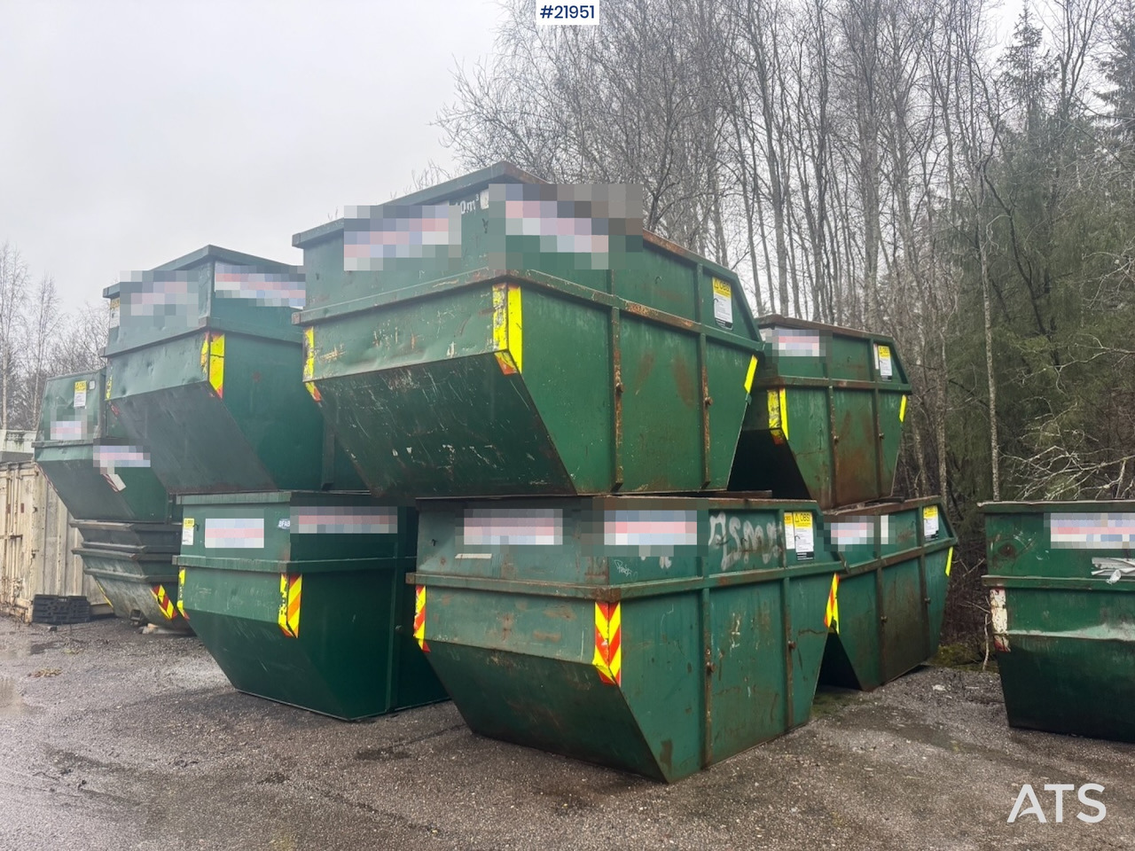 Liftcontainer 10m3 - Container skip: Foto 1 Liftcontainer 10m3 - Container skip: Foto 1