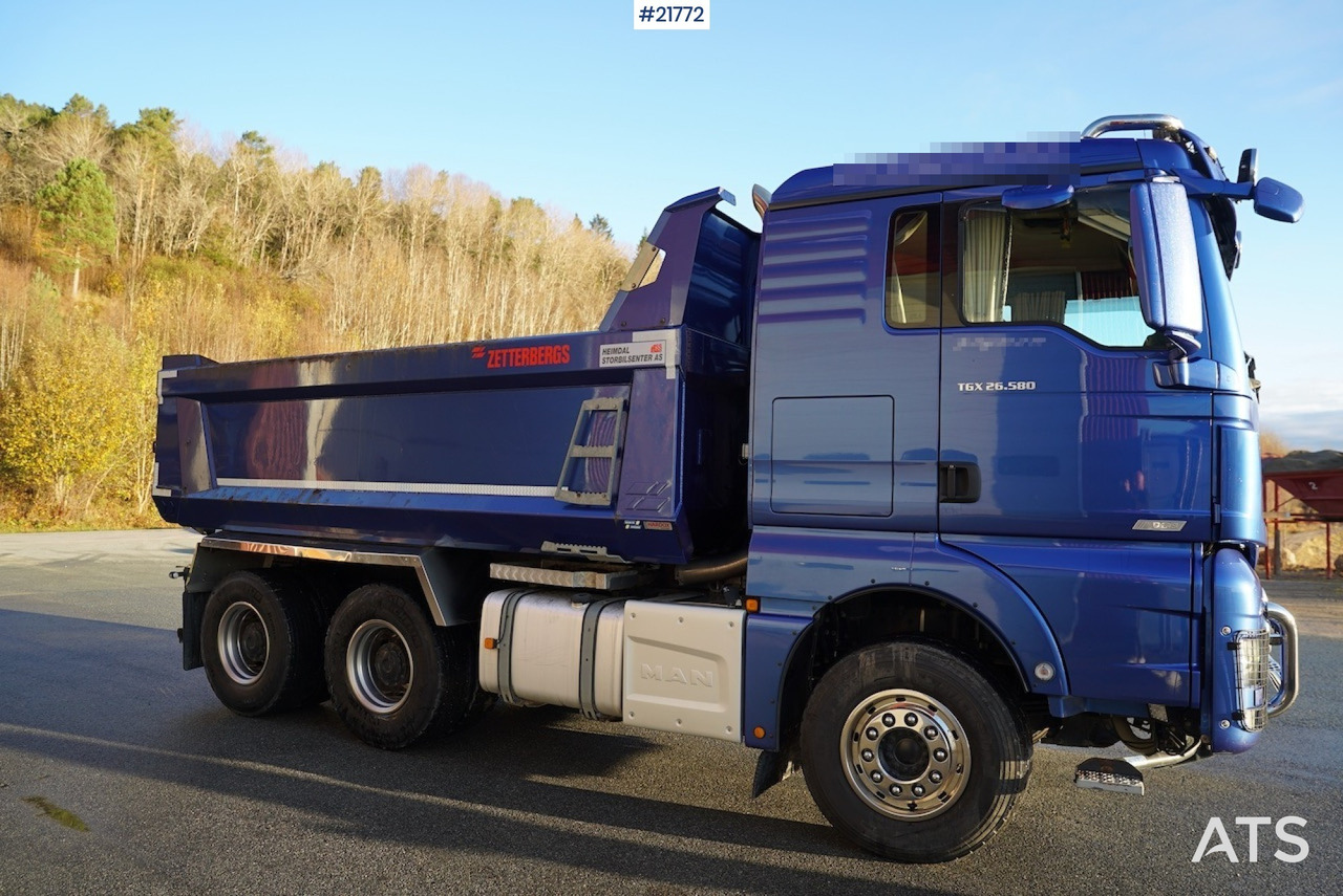 MAN 2018 Man TGX 26.580 6x4 tippbil med stålfjæring - Camion basculantă: Foto 4 MAN 2018 Man TGX 26.580 6x4 tippbil med stålfjæring - Camion basculantă: Foto 4